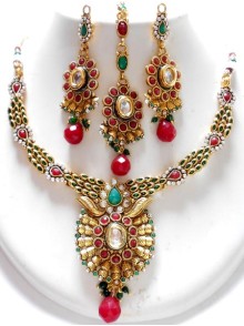 Polki Necklace Set